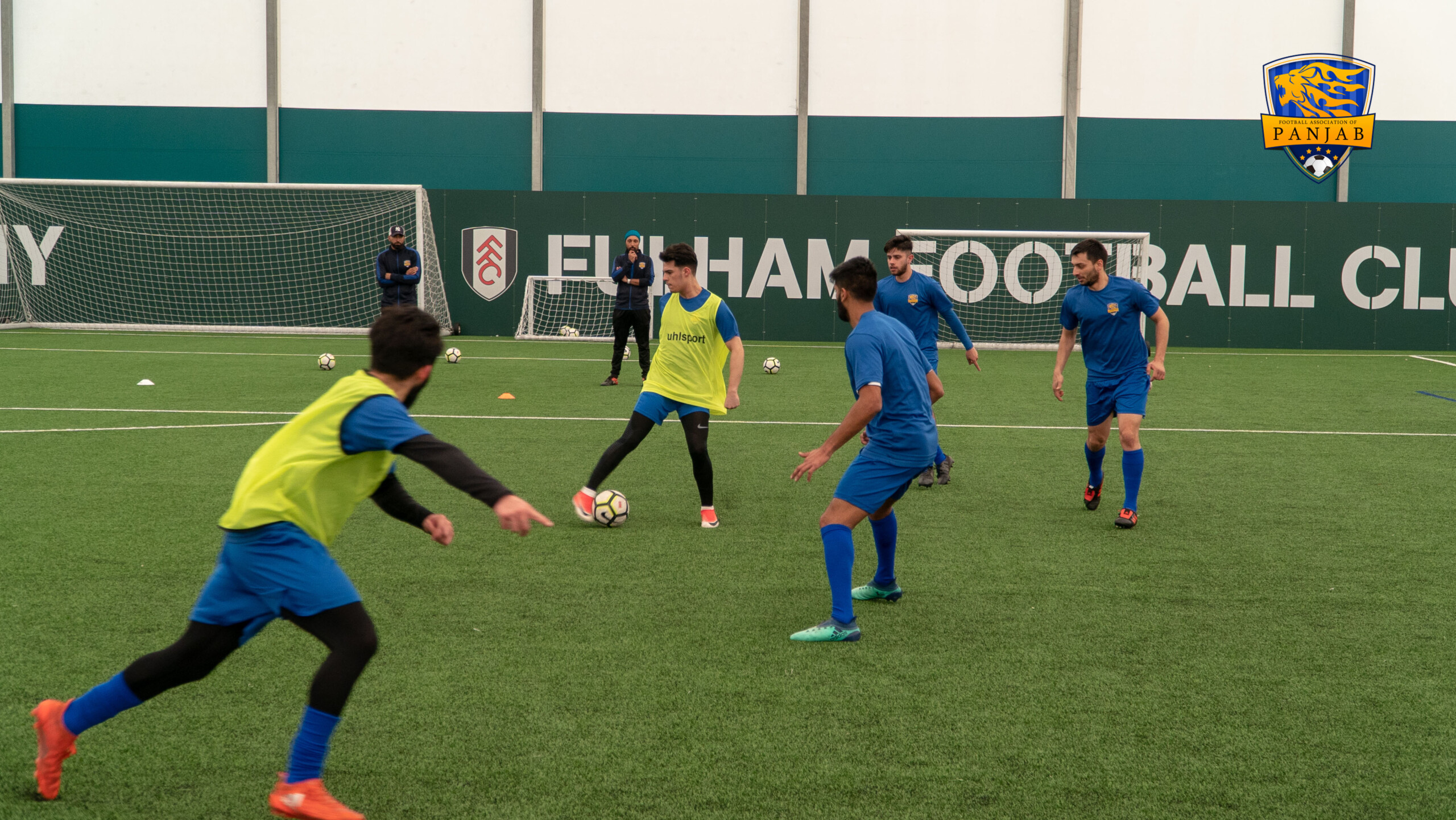 Panjab FA Train at Fulham FC Training Ground