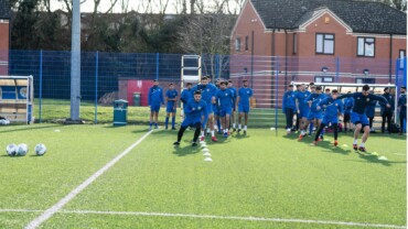 Panjab FA Train at Leicester City FC Training Ground