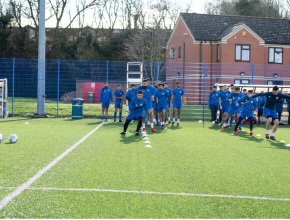 Panjab FA Train at Leicester City FC Training Ground