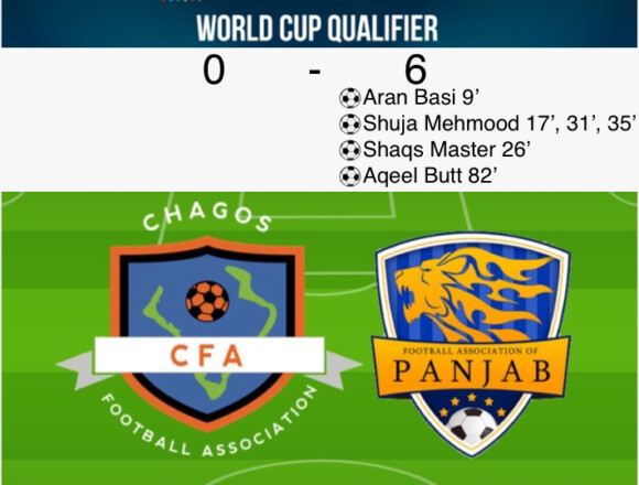 Panjab FA Qualify for CONIFA World Cup 2020: Chagos Island v Panjab FA Report