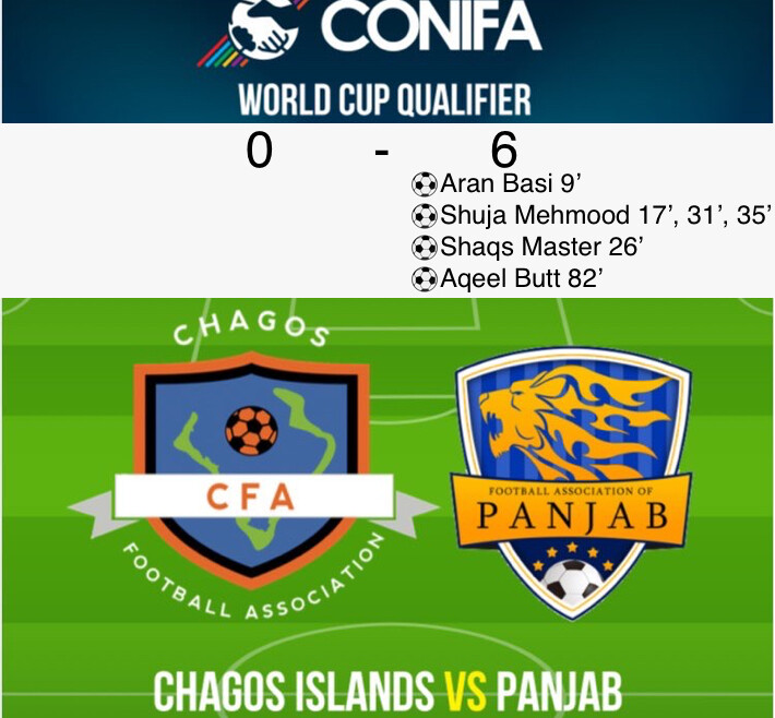 Panjab FA Qualify for CONIFA World Cup 2020: Chagos Island v Panjab FA Report